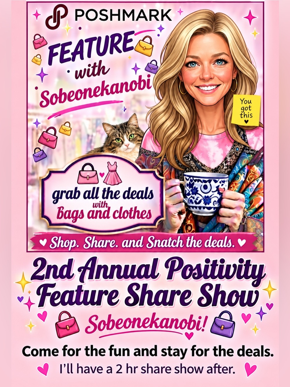 2nd Annual Positivity Friday Feature Show!!